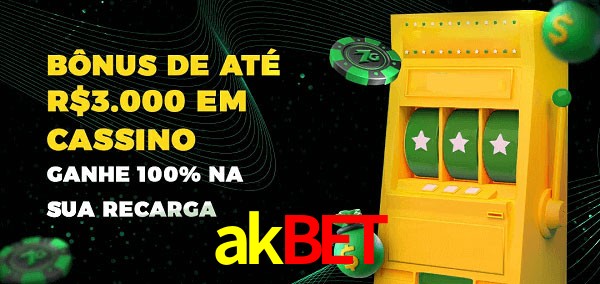 akbet melhor bônus de depósito