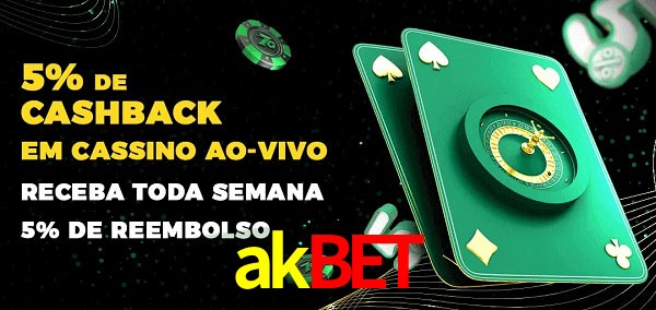 Promoções do cassino ao Vivo akbet